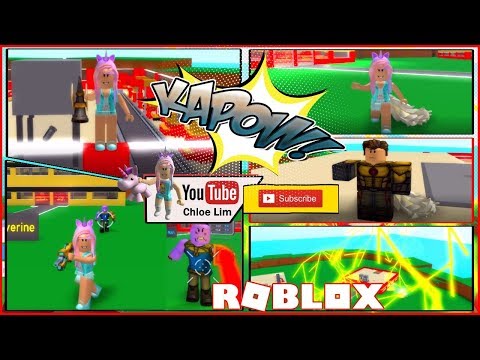 Roblox Gameplay 2 Player Superhero Tycoon Huge Update I Am The Flash With A Bad Cough Steemit - roblox superheroes tycoon