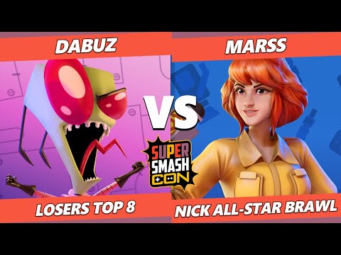 SSC Fall Fest NASB Top 8 - Dabuz (Zim) Vs. Marss (April) Nick All-Star Brawl