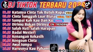 Download lagu DJ VIRAL TIKTOK TERBARU 2026||DJ KATANYA CINTA TAK BUTUH RUPA||DJ CINTA SUNGGUH LUARBIASA FULL BASS🔥 mp3