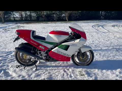 1988 Ducati 851S Kit Bike Tricolore 888cc