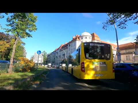 🇩🇪 Beautiful Berlin Drive 4K – From Zehlendorf to the Botanical Garden in Steglitz 🌳🚗