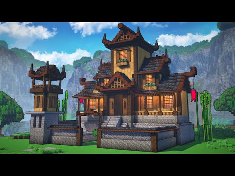Minecraft: How To Build a Japanese Castle | Tutorial