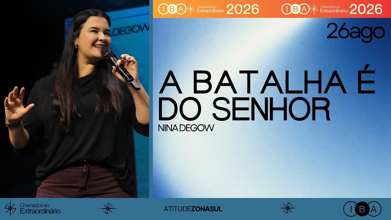 A Batalha é do Senhor
