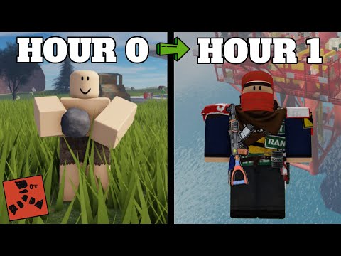 This NEW Roblox Rust Game is Really Fun - Rost Alpha