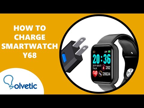 How to Charge Y68 Smart Watch  | How to Use Y68 Smart Watch