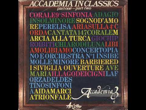 ACCADEMIA    ACCADEMIA IN CLASSIC PARTE I°     1982
