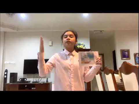 Puteri Khalisa Zahra as Scientist |  Kids Public Speaking | Johan Speaking Academy | Kids Dream Job