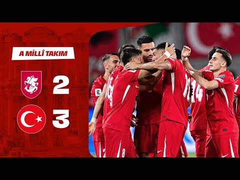 Maç Özeti | Gürcistan 2-3 Türkiye | FIFA Dünya Kupası Avrupa Elemeleri