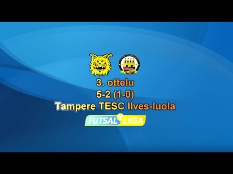 Futsal-Liigan 3. finaali Ilves FS-Tervarit 5-2 (1-0) 27.4.2014 Tampere