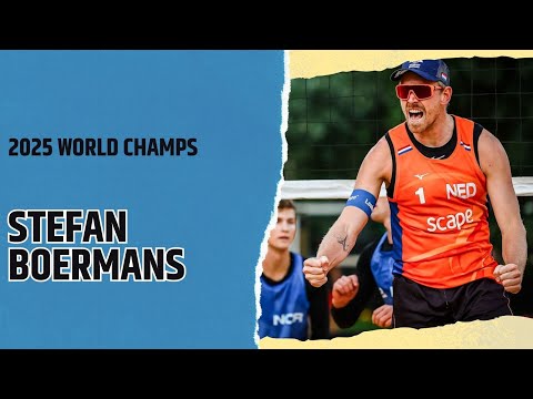 Stefan Boermans Full Highlights | 2025 FIVB Beach World Championships