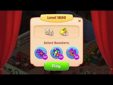 Homescapes Level 1800