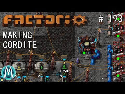 [Factorio 1.1 4K] Angel/Bobs Ep 193: Making Cordite