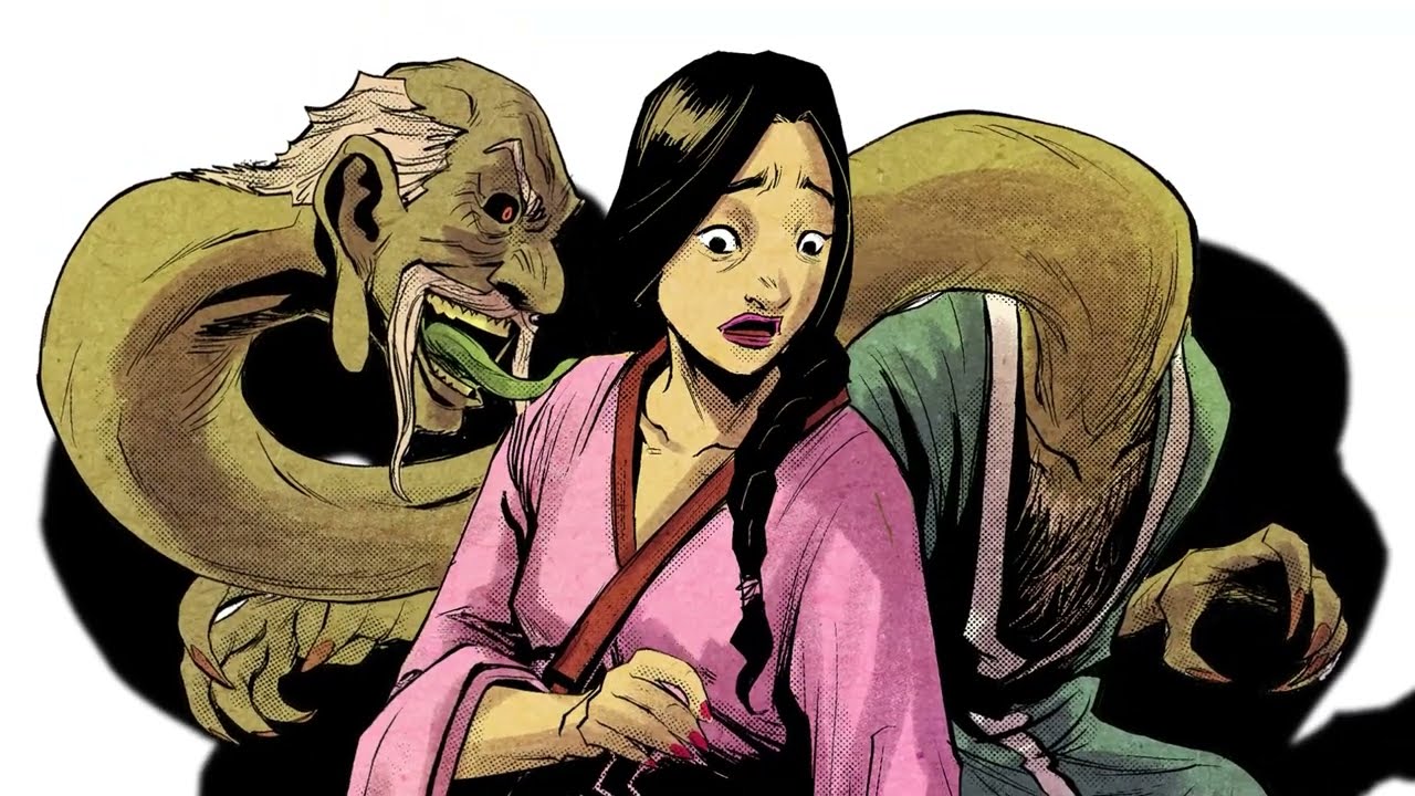 Mikoshi-Nyudo – The Long-necked Yokai of Japanese Folklore