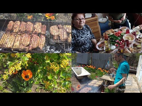 1 мая / Шашлыки / В гостях у мамы / Цветы / Весна / Anika Z влог