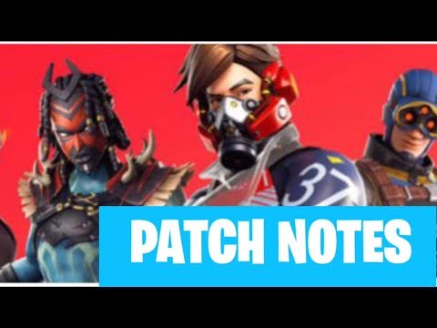 FORTNITE 11.21 PATCH NOTES