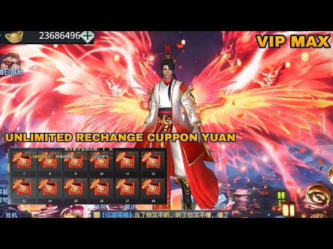 Unlimited Rechange Inggot Cuppon - Mmo Rpg P-Server VIP Max - Free Mount+Inggot+Wing+Skin+GM Shop