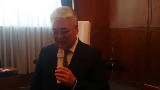 Testimonial from Mr Atamkulov Beibut - Governor of South Kazakhstan Region