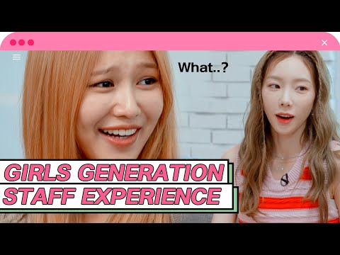 [4K] Become a staff member of Girls' Generation?