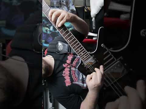 Downstroke Guitar Practice - 230 BPM Original Riff All Downstrokes
