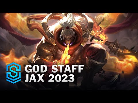 God Staff Jax 2023 Skin Spotlight - League of Legends