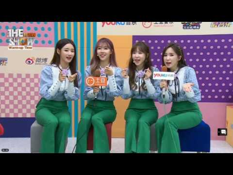 [2016.10.11] SBS MTV "THE SHOW 韓秀榜" Warm-up Time (Crayon Pop 크레용팝 Cut)
