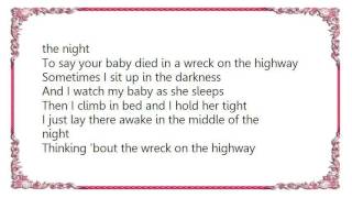 John Wesley Harding - Wreck on the Highway Live Lyrics