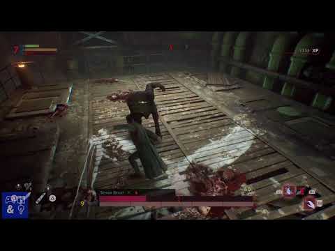 Vampyr Sewer Beast Boss Fight Gameplay