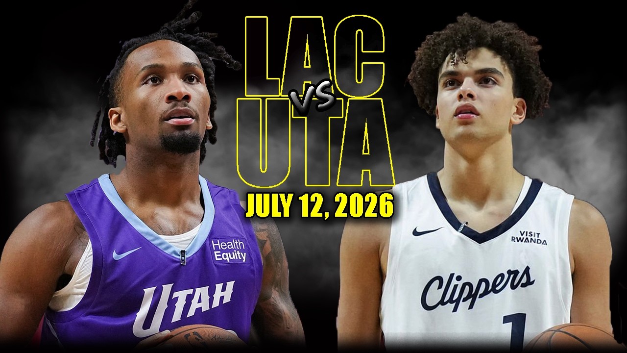 🏀 [NBA 서머리그] 2026.07.13 LA 클리퍼스 104-82 유타 하이라이트