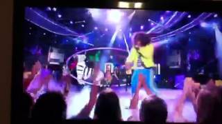 Lmfao/sorry for party rocking/American idol