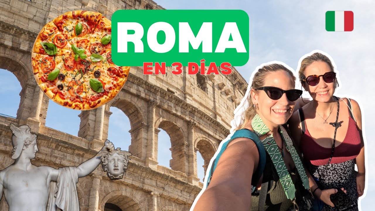 ¡Qué ver en ROMA en 3 DÍAS! 🚄 Viaje en Interrail por ITALIA