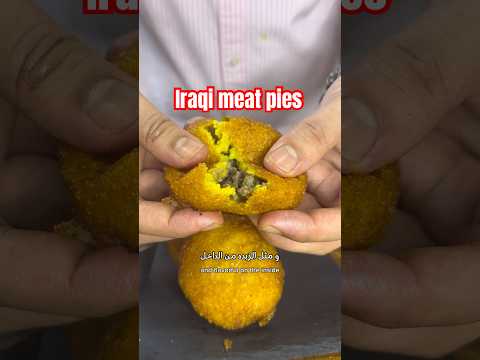 Kubbet halab ( iraqi rice meat pies) CRUNCHY on the outside. SOFT on the inside