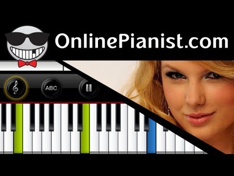 Taylor Swift - Red - Piano Tutorial