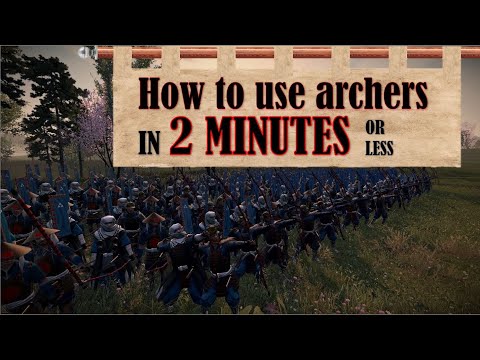 How To Use ARCHERS - A Quick Tactics Guide - Total War: Shogun 2