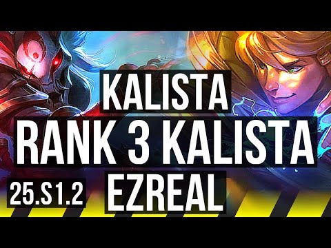 KALISTA & Taric vs EZREAL & Bard (ADC) | Rank 3 Kalista, Legendary | BR Challenger | 25.S1.2