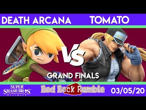 Red Rock Rumble #62 - Death Arcana (Toon Link) VS. Tomato (Terry) - Grand Finals - Smash Ultimate