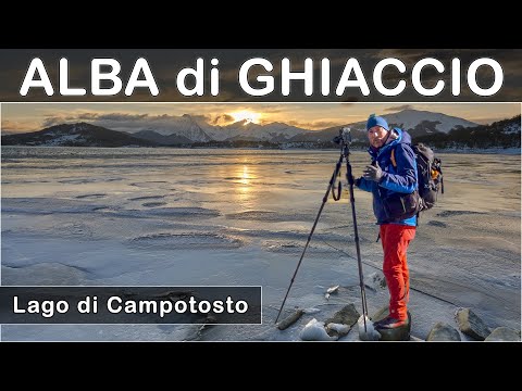 GRAN SASSO: Ice sunrise and grilled polenta with seafood on the shores of Lake Campotosto
