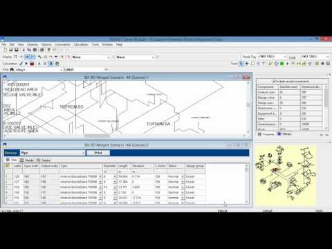 PIPENET Spray/Sprinkler module hướng dẫn sử dụng phần mềm