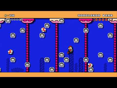 3-3:Squid & Jellyfish by Myuu - Mew Mew Mario - SUPER MARIO MAKER - NO COMMENTARY 1ay
