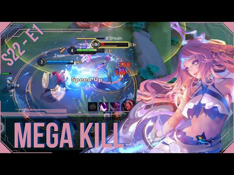 [AoV/RoV] Butterfly: Season 22 - Episode 1 | New Skin | Mega Kill God 🤺 | English Commentary