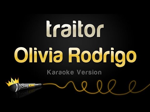Olivia Rodrigo - traitor (Karaoke Version)