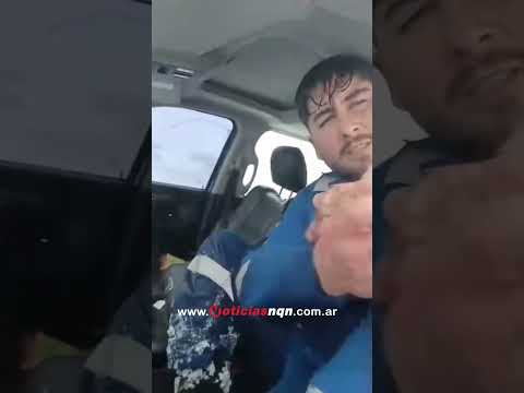 impresionante rescate en pleno temporal