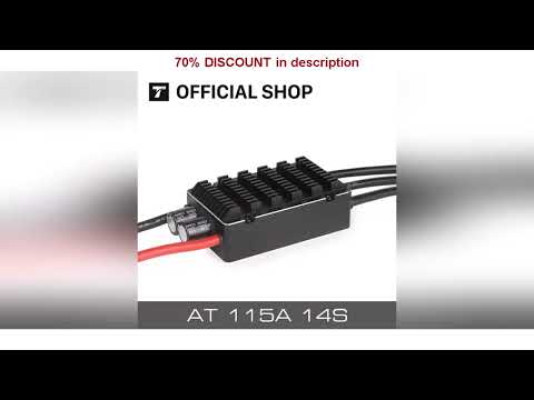 T-Motor AT 115A High Voltage Industrial ESC 6S to 14S LiPo Support for Heavy Lift UAVs