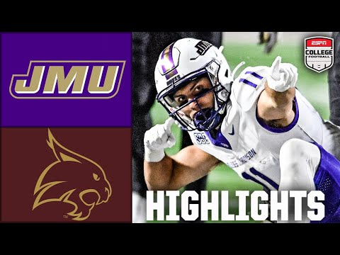 James Madison Dukes vs. Texas State Bobcats | Full Game Highlights | ESPN College Football