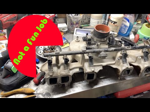 Jeep TJ Manifold Removal things are getting Nasty