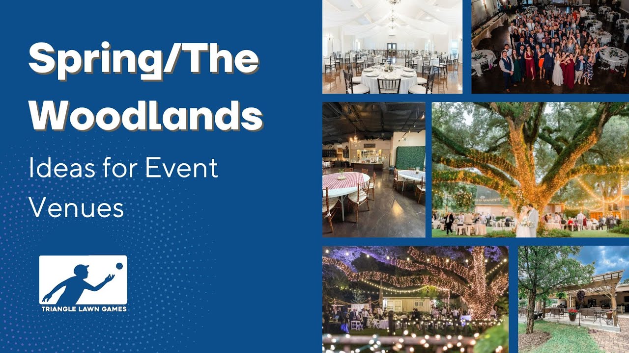 Wedding and Event Venues in The Woodlands and Spring TX