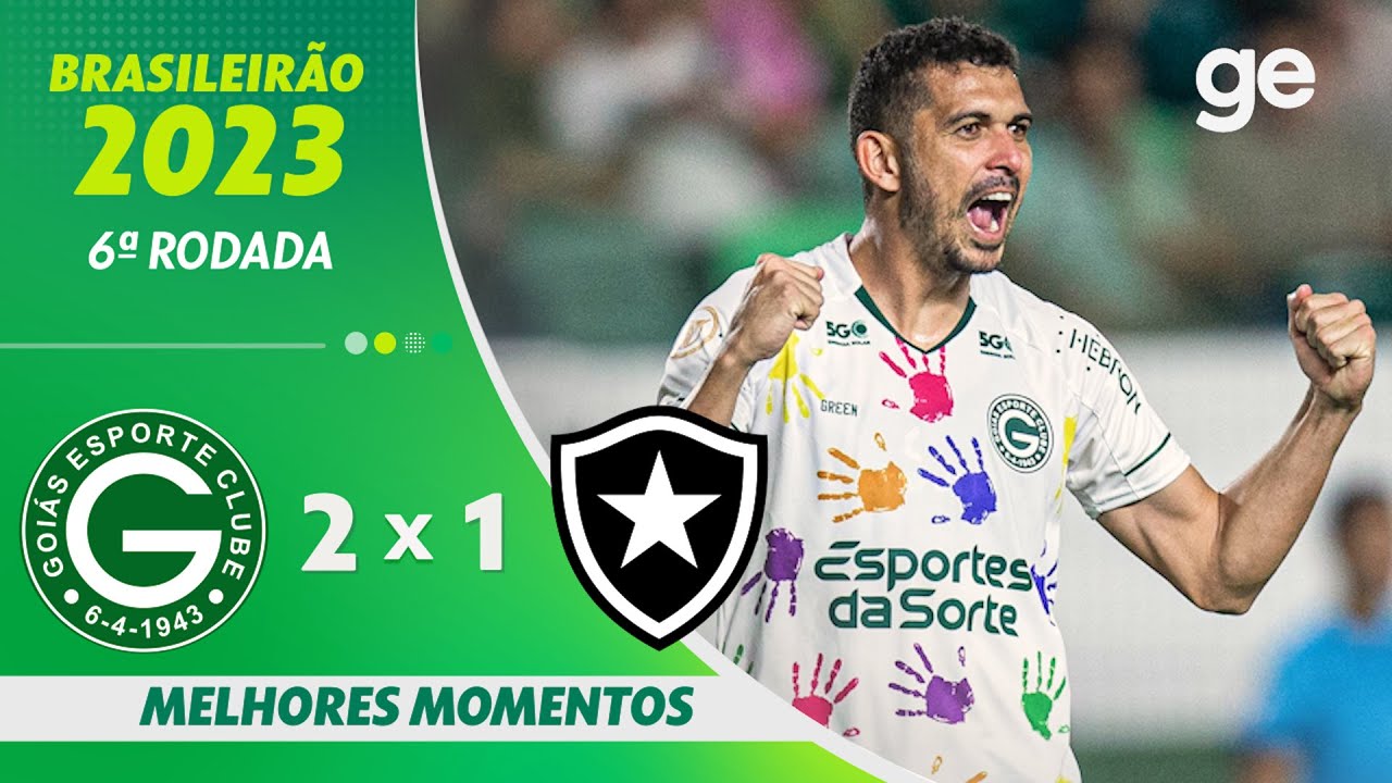 VÍDEO | Gols e melhores momentos de Goiás 2×1 Botafogo pela 6ª rodada do Brasileirão-2023