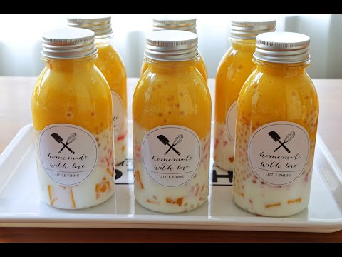 Homemade Classic Mango Pomelo Sago