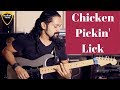 Guitar Lesson 6 Chicken Pickin Lick Hybrid Picking Lick Funk Blues Lick Chandresh Kudwa