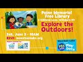 Mountain Lake PBS Kids Library Play Date Willsboro June 3 2023 At 10am
