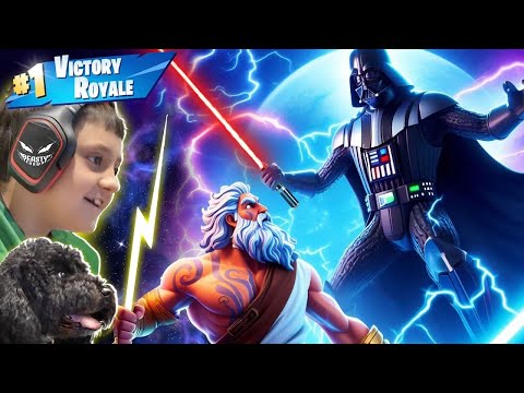 My Lucky Dog Fortnite Star Wars Victory Royale! (Darth Vader: Chapter 5 Season 2)